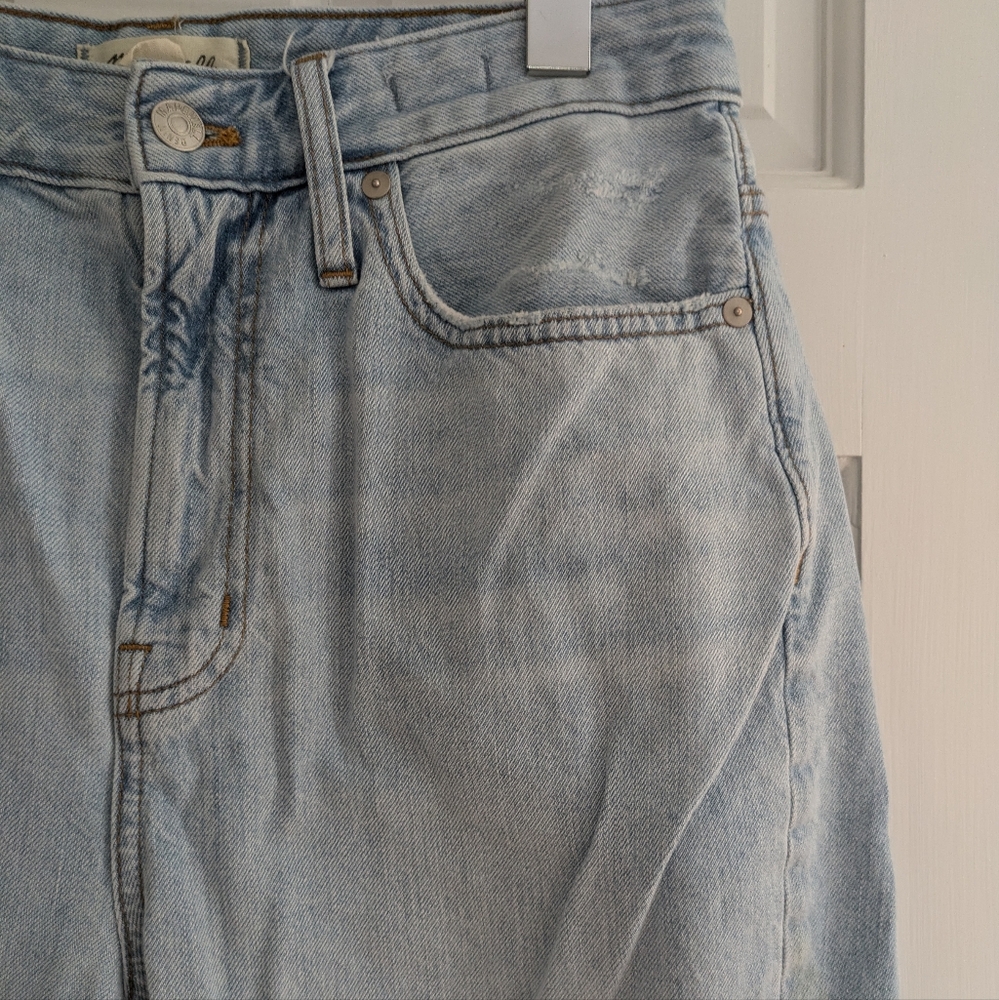 Madewell curvy perfect jean high rise light wash size 28 - Picture 7 of 12